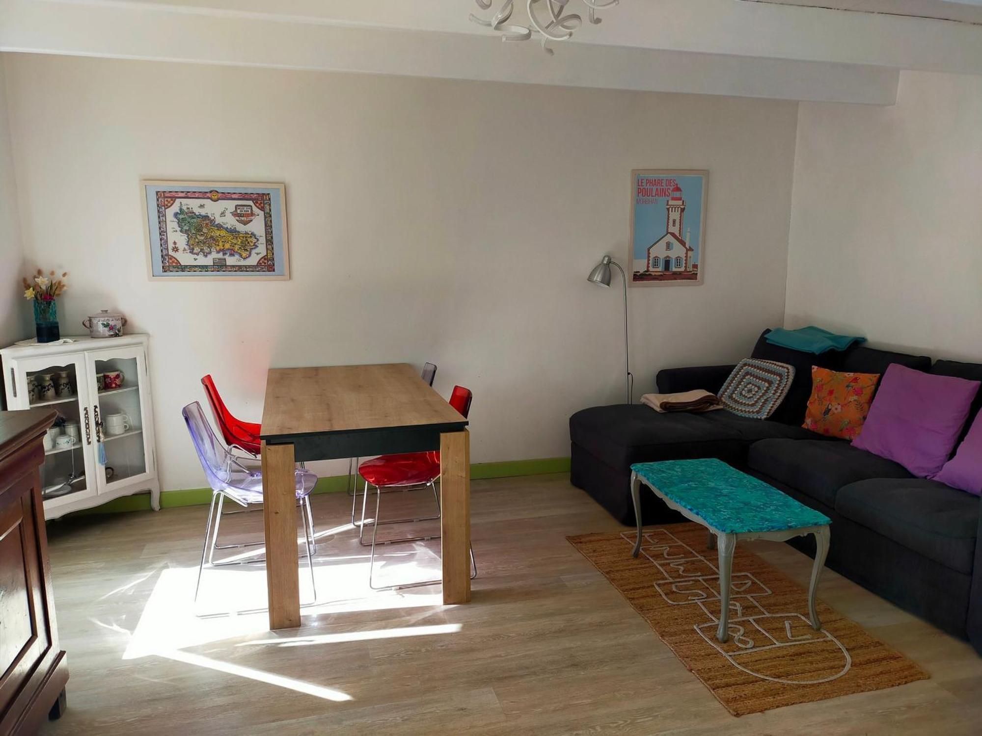Maison Cosy Avec Jardin, Centre De Sauzon, 200M Du Port, 3 Chambres, Wifi, Terrasse Et Barbecue - Fr-1-418-211 Eksteriør billede